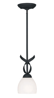 Livex Lighting - 4750-04 - One Light Mini Pendant - Brookside - Black