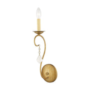 Livex Lighting - 6421-48 - One Light Wall Sconce - Chesterfield - Hand Applied Antique Gold Leaf