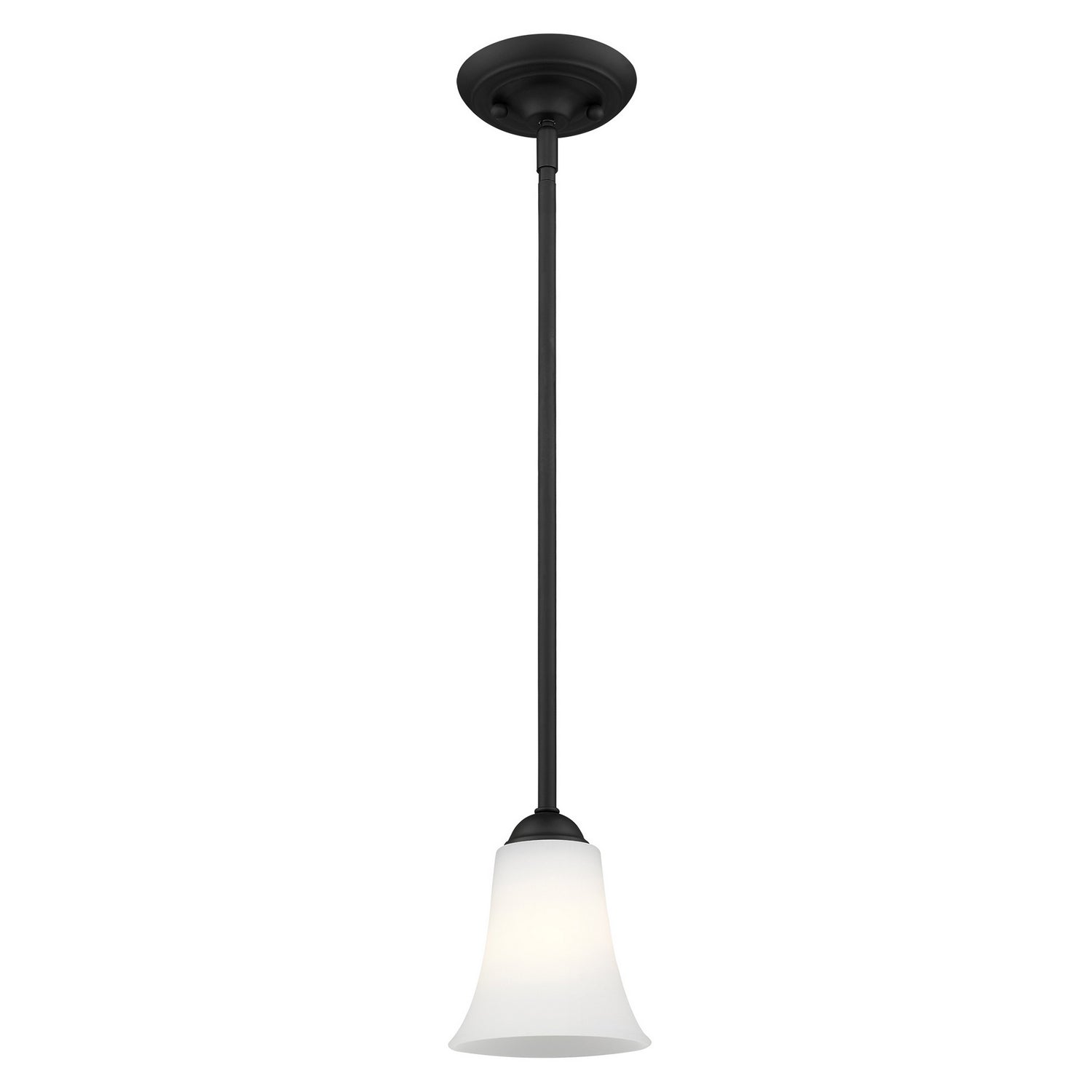 Livex Lighting - 6460-04 - One Light Mini Pendant - Ridgedale - Black