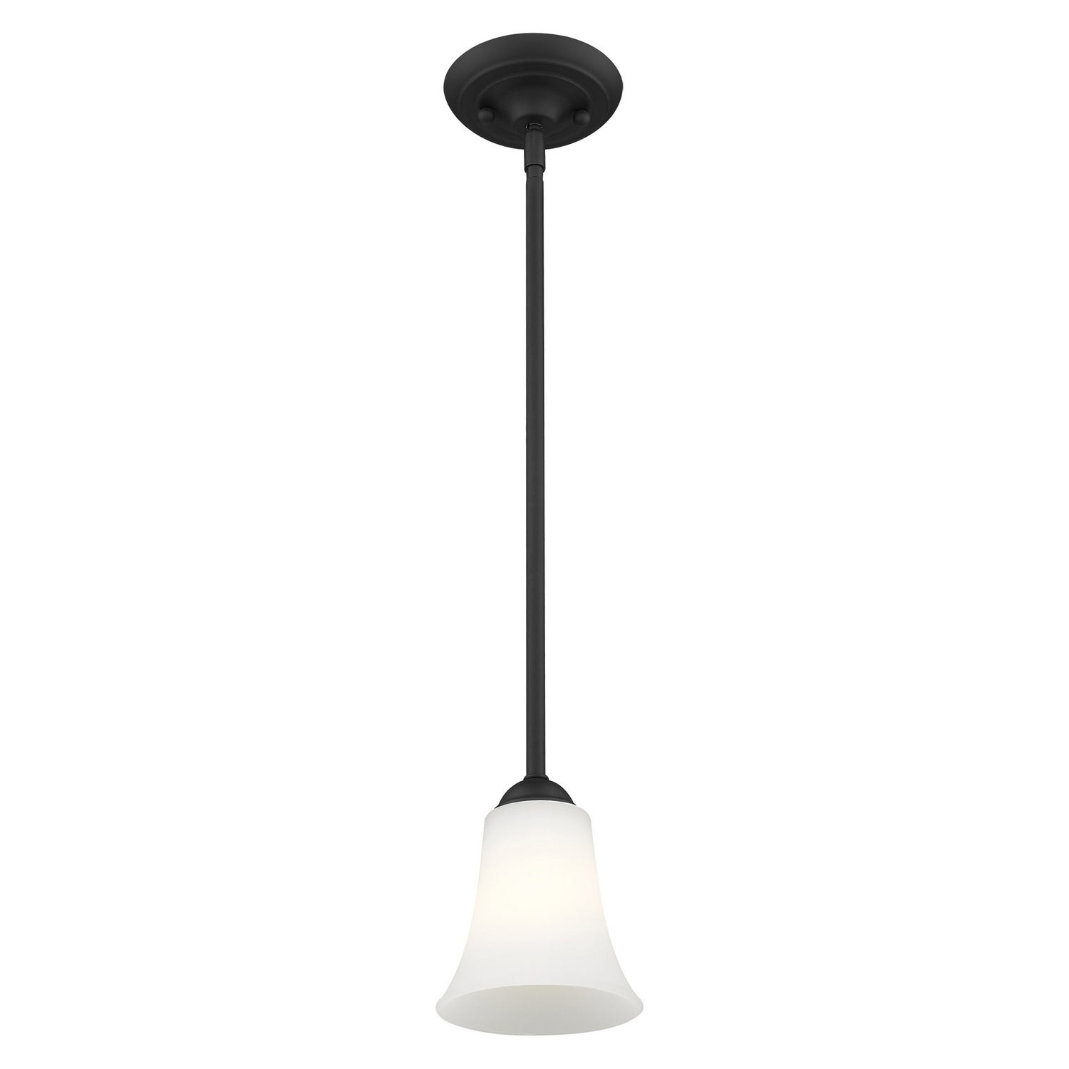 Livex Lighting - 6460-04 - One Light Mini Pendant - Ridgedale - Black