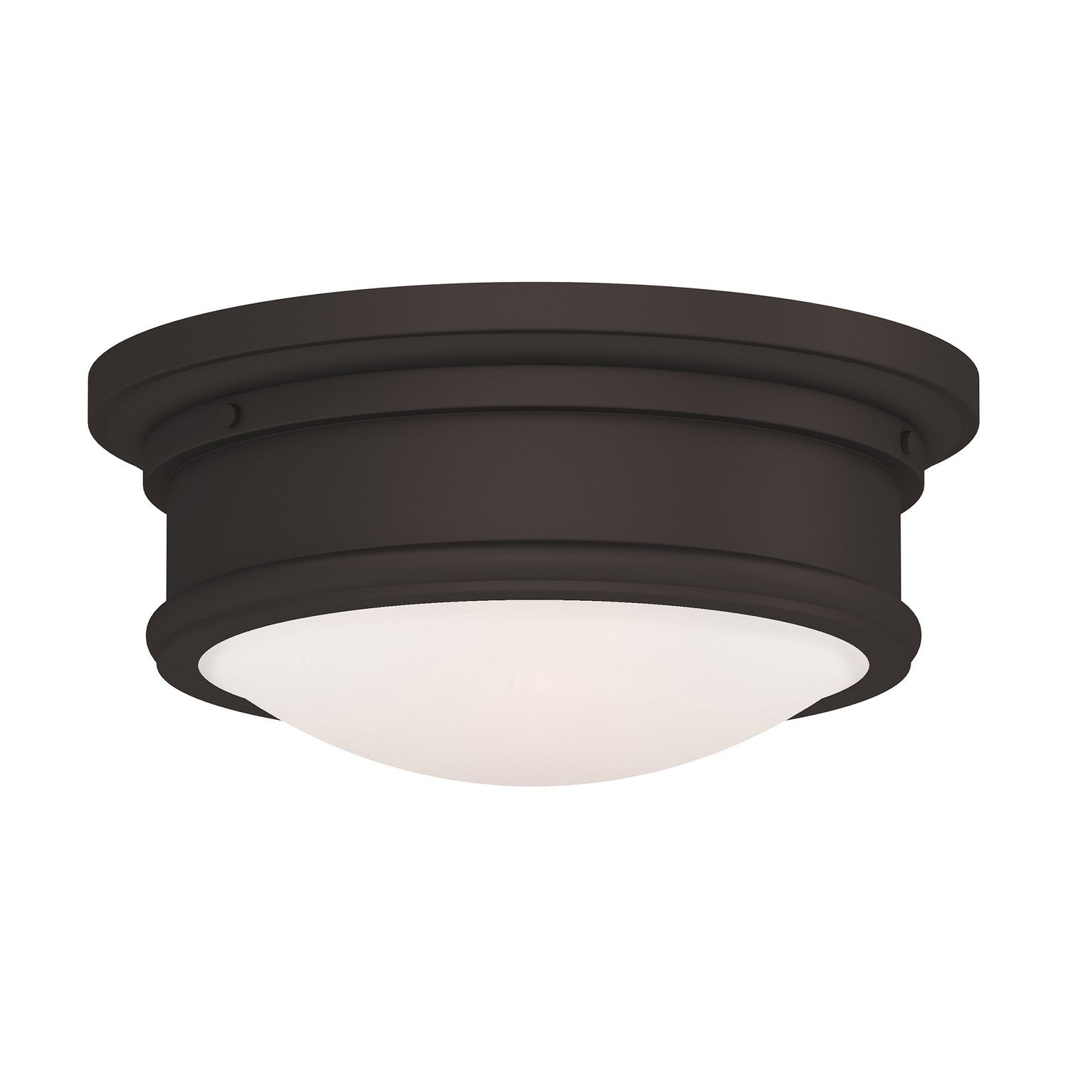 Livex Lighting - 7341-07 - Two Light Ceiling Mount - Astor - Bronze