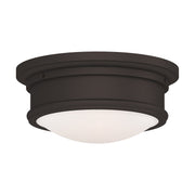 Livex Lighting - 7341-07 - Two Light Ceiling Mount - Astor - Bronze