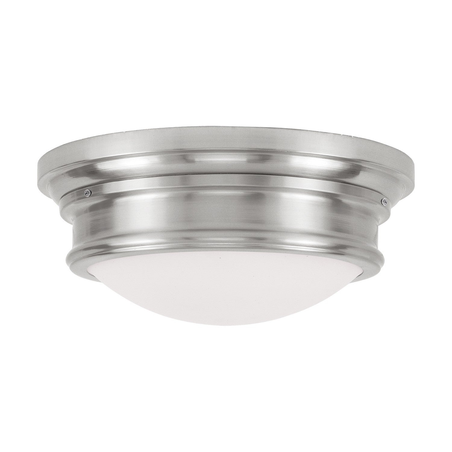 Livex Lighting - 7343-91 - Three Light Ceiling Mount - Astor - Brushed Nickel