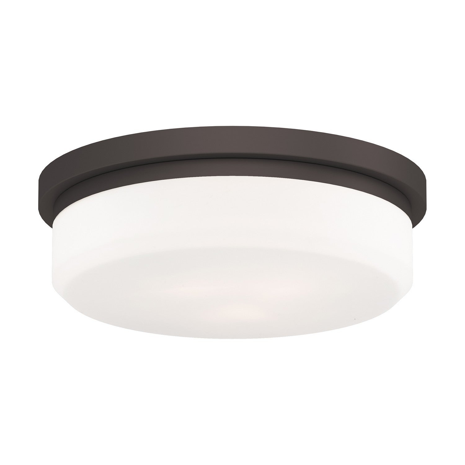 Livex Lighting - 7393-07 - Three Light Wall Sconce/Ceiling Mount - Stratus - Bronze