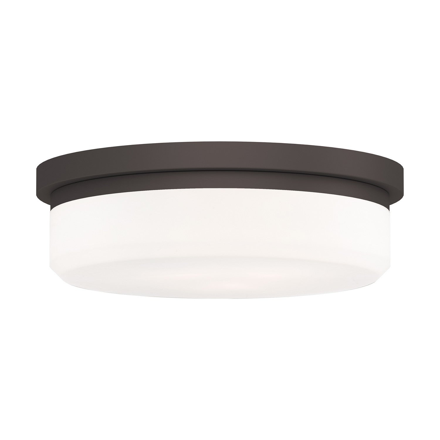 Livex Lighting - 7393-07 - Three Light Wall Sconce/Ceiling Mount - Stratus - Bronze