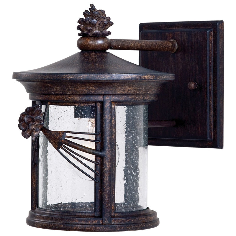 Minka-Lavery - 9151-A357 - One Light Wall Mount - Abbey Lane - Iron Oxide
