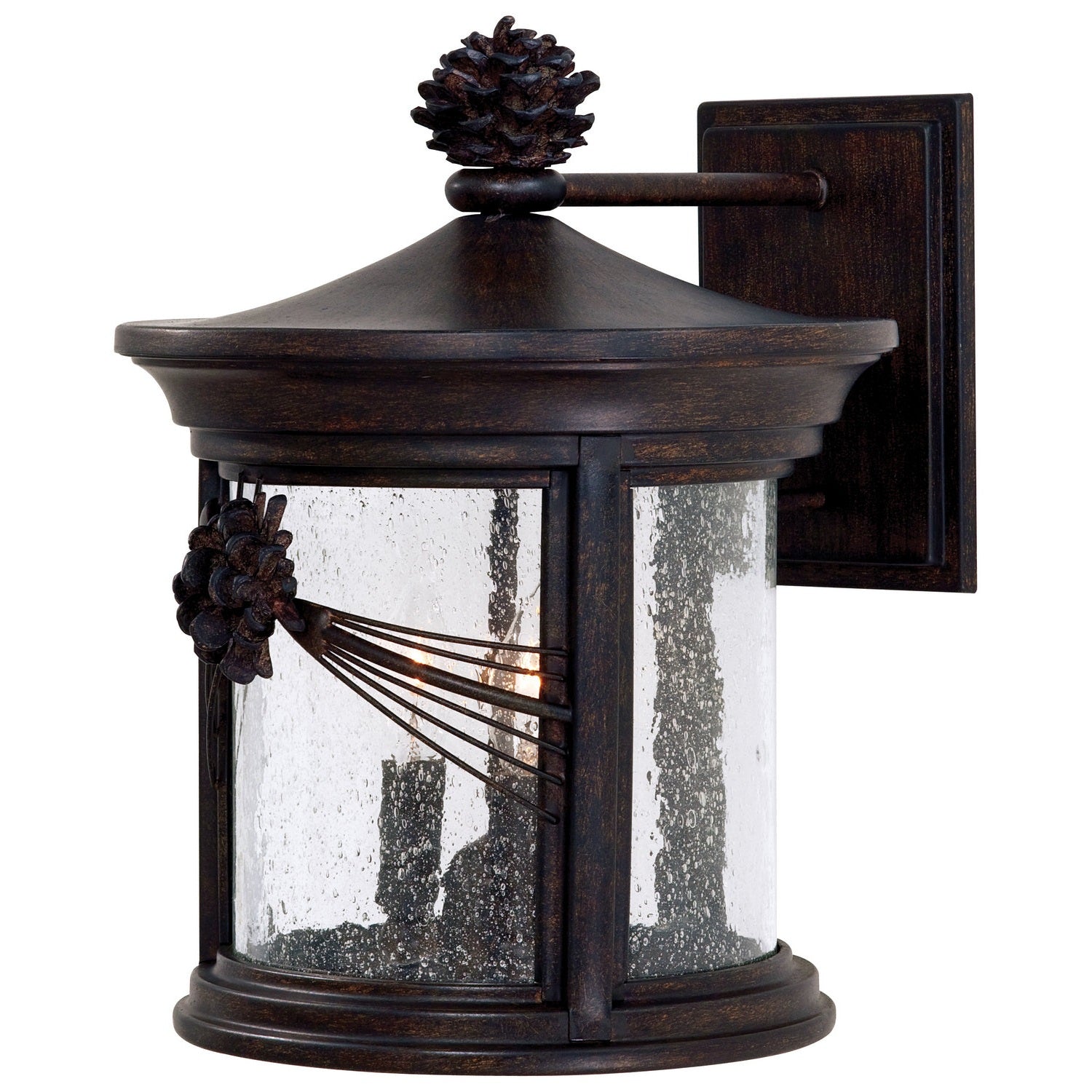 Minka-Lavery - 9153-A357 - Three Light Wall Mount - Abbey Lane - Iron Oxide