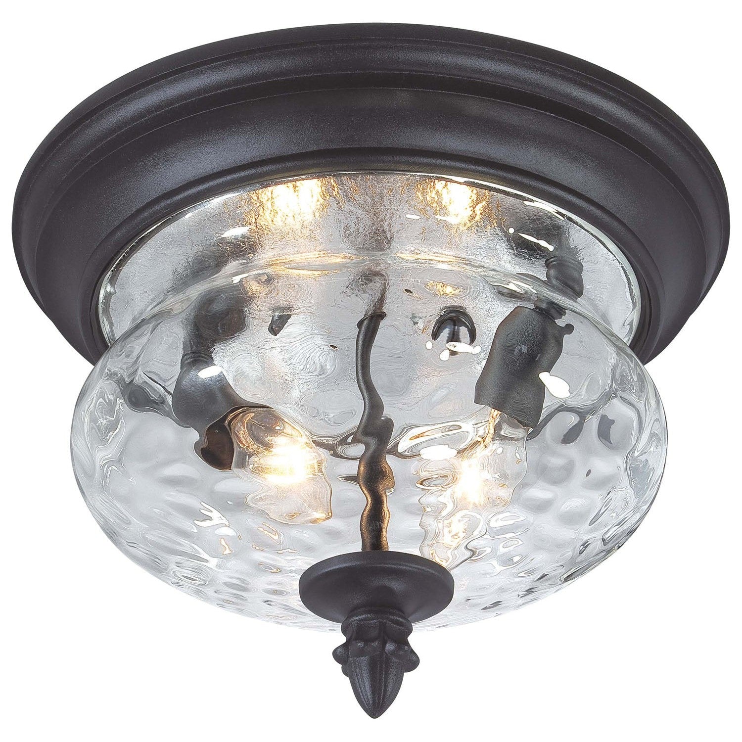 Minka-Lavery - 9909-1-66 - Two Light Flush Mount - Ardmore - Coal