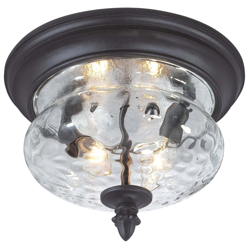 Minka-Lavery - 9909-1-66 - Two Light Flush Mount - Ardmore - Coal