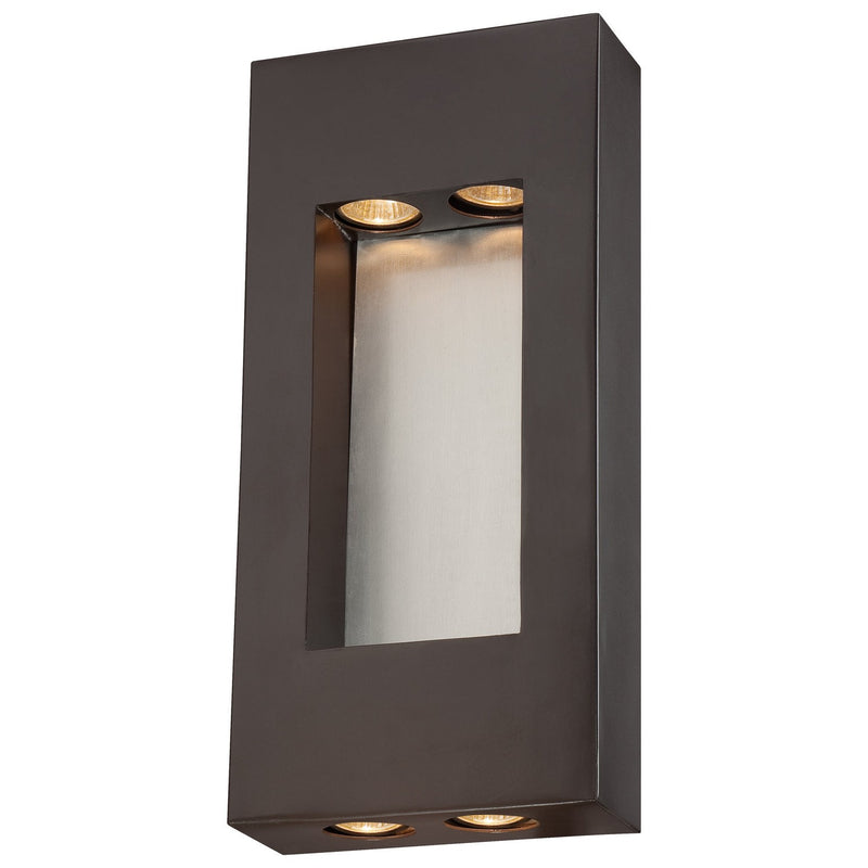 Minka-Lavery - 72372-615B - Four Light Outdoor Wall Mount - Geox - Dorian Bronze