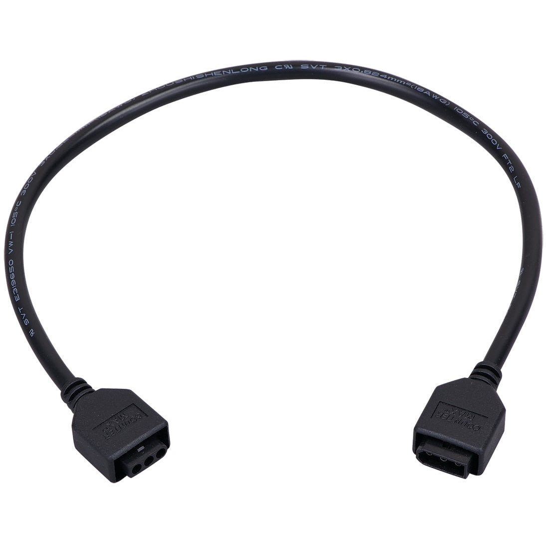Maxim - 89952BK - 18" Connecting Cord - CounterMax MXInterLink5 - Black
