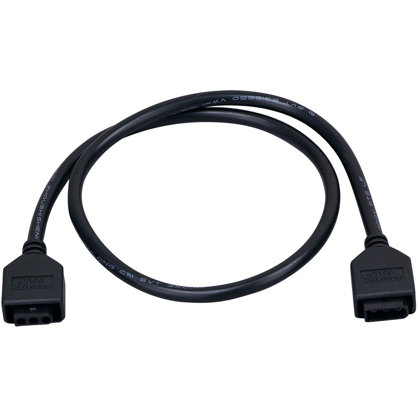 Maxim - 89953BK - 24" Connecting Cord - CounterMax MXInterLink5 - Black