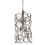 Kalco - 2760VI - Six Light Foyer Pendant - Ashbourne - Vintage Iron