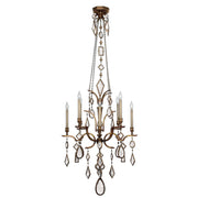 Fine Art Handcrafted Lighting - 708640-3ST - Eight Light Chandelier - Encased Gems - Bronze