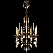 Fine Art Handcrafted Lighting - 709440-3ST - 24 Light Chandelier - Encased Gems - Bronze