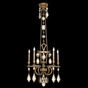 Fine Art Handcrafted Lighting - 719540-3ST - Five Light Chandelier - Encased Gems - Gold