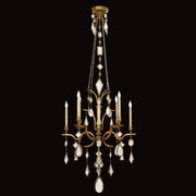 Fine Art Handcrafted Lighting - 725640-3ST - Eight Light Chandelier - Encased Gems - Gold