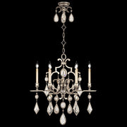 Fine Art Handcrafted Lighting - 729440-3ST - Six Light Chandelier - Encased Gems - Silver