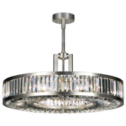 Fine Art Handcrafted Lighting - 815840ST - Six Light Pendant - Crystal Enchantment - Silver