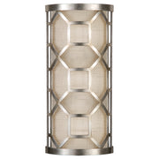 Fine Art Handcrafted Lighting - 816850GU - Two Light Wall Sconce - Allegretto - Silver