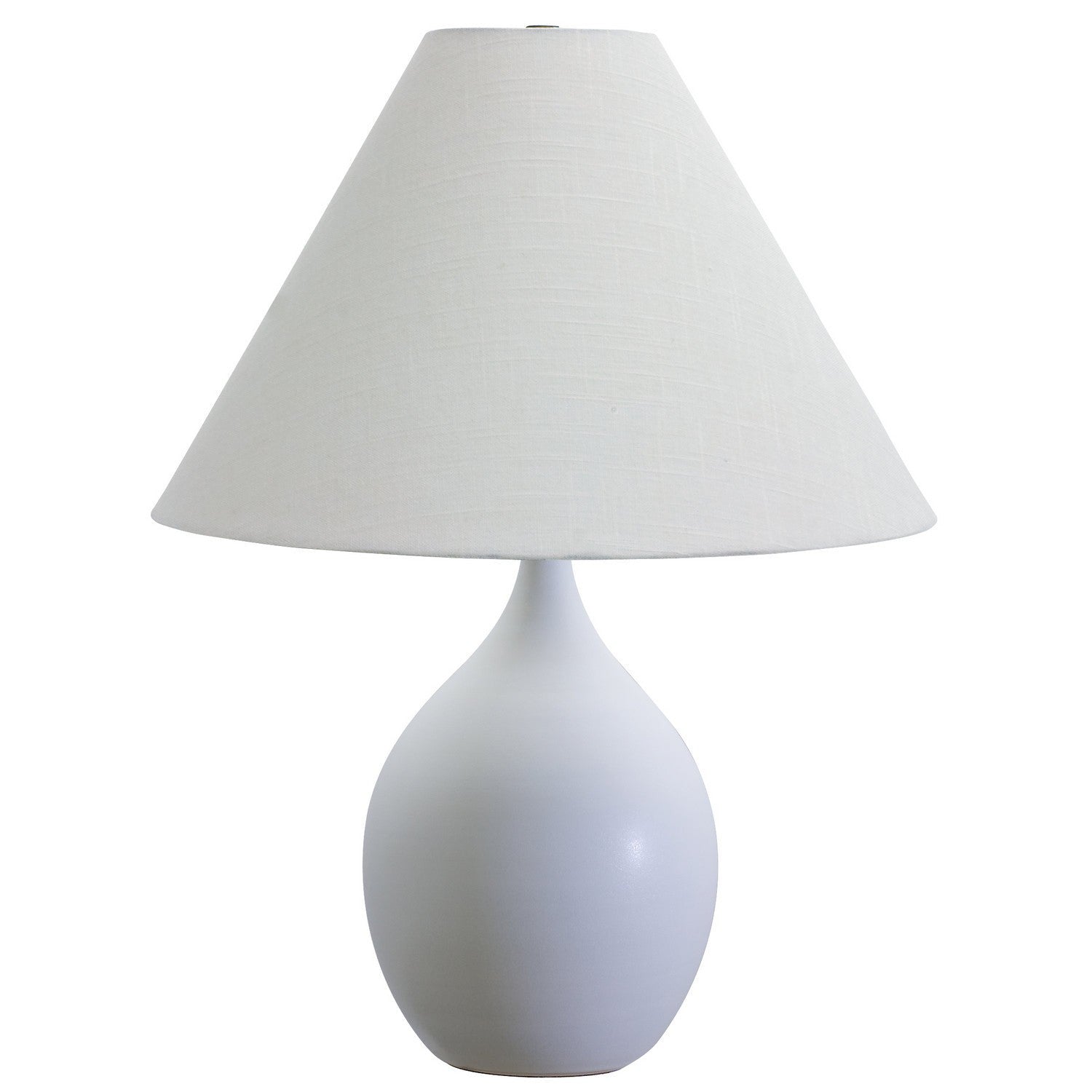 House of Troy - GS300-WM - One Light Table Lamp - Scatchard - White Matte