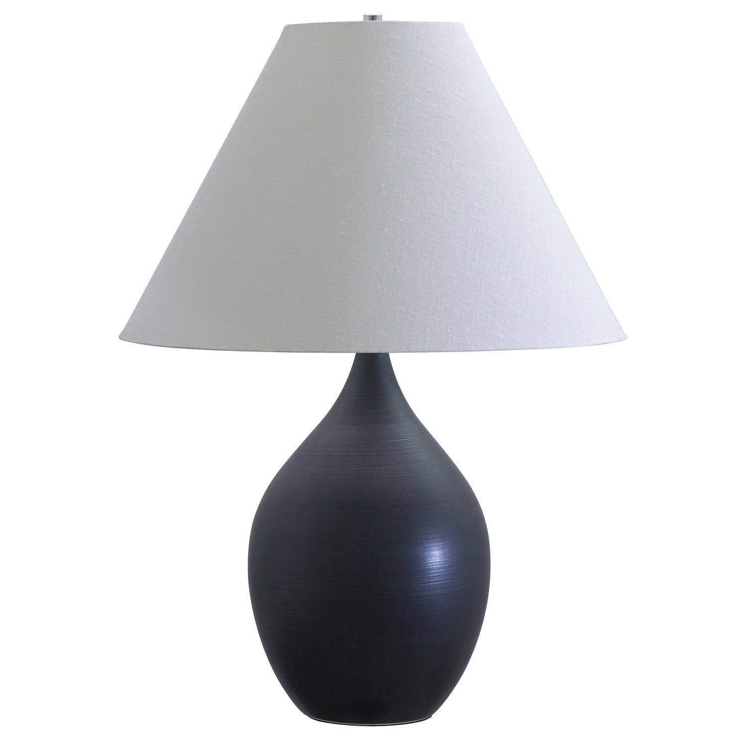 House of Troy - GS400-BM - One Light Table Lamp - Scatchard - Black Matte