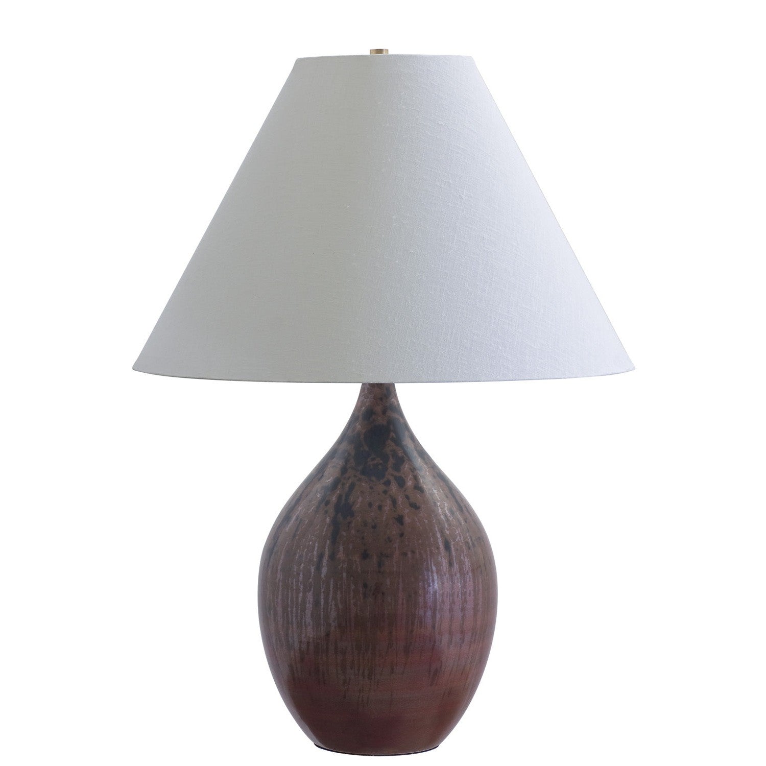 House of Troy - GS400-DR - One Light Table Lamp - Scatchard - Decorated Red