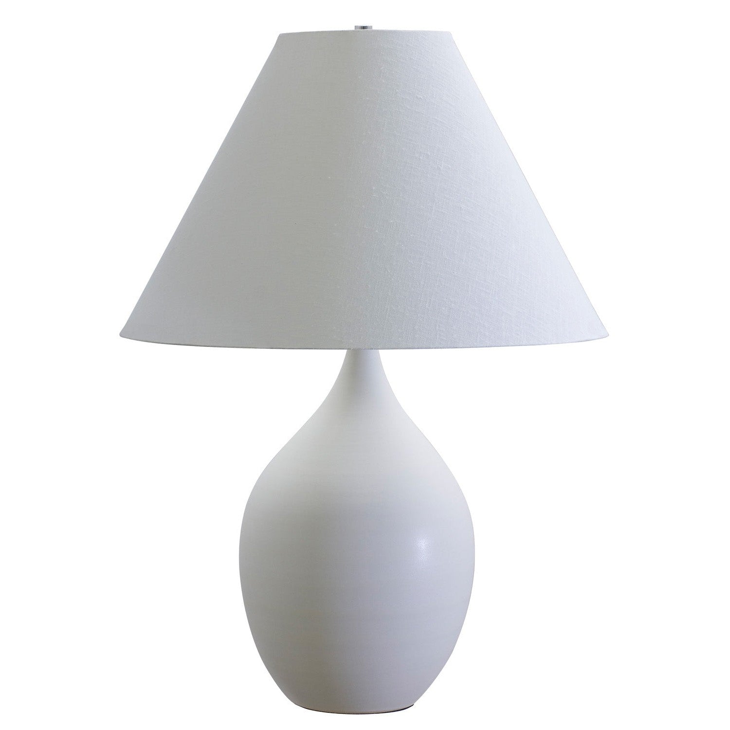 House of Troy - GS400-WM - One Light Table Lamp - Scatchard - White Matte