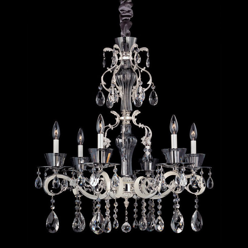 Allegri - 10096-017-FR001 - Six Light Chandelier - Locatelli - Silver