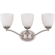 Nuvo Lighting - 60-5033 - Three Light Vanity - Patton - Brushed Nickel