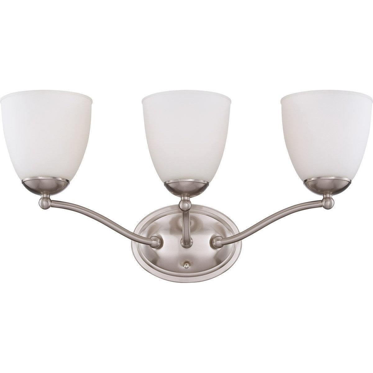 Nuvo Lighting - 60-5033 - Three Light Vanity - Patton - Brushed Nickel