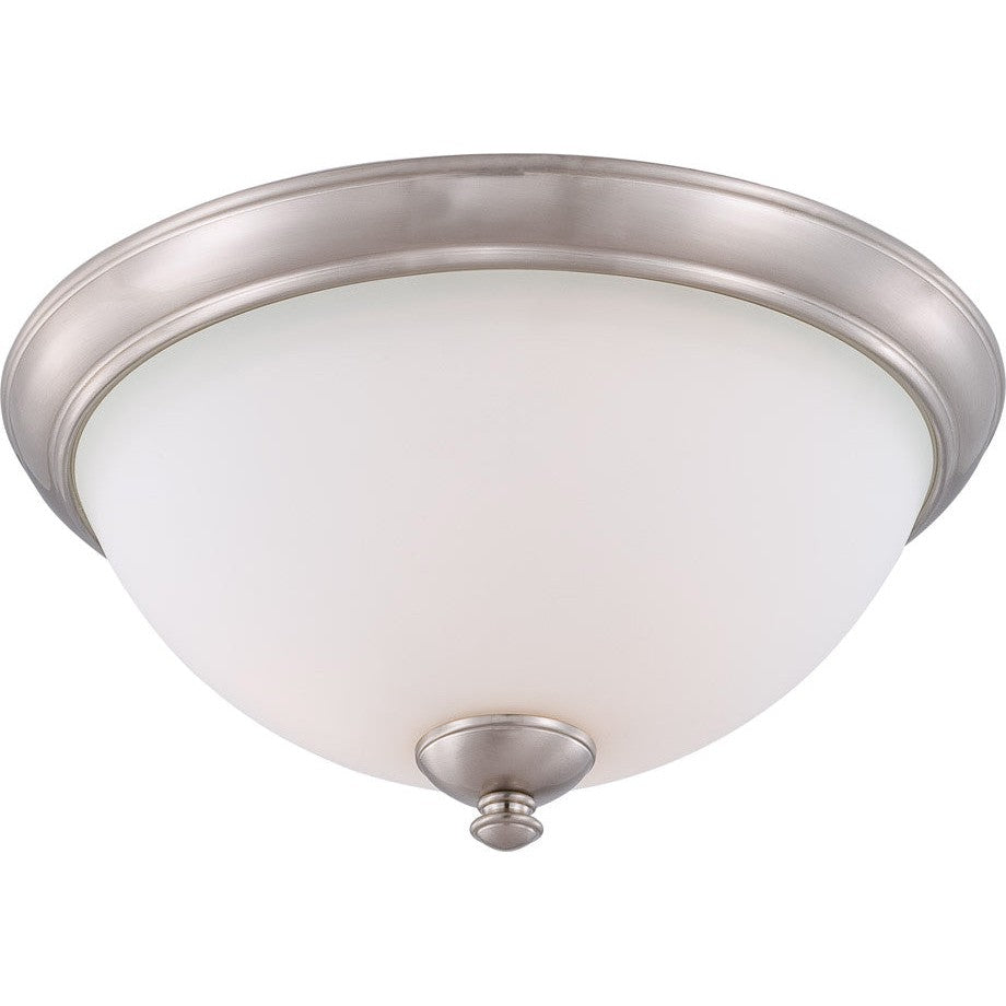Nuvo Lighting - 60-5041 - Three Light Flush Mount - Patton - Brushed Nickel