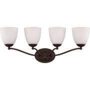 Nuvo Lighting - 60-5134 - Four Light Vanity - Patton - Prairie Bronze