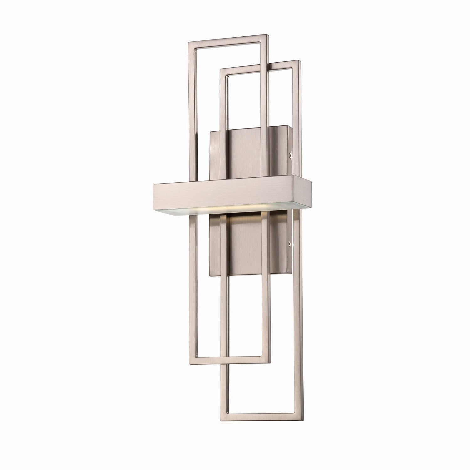 Nuvo Lighting - 62-105 - LED Wall Sconce - Frame - Brushed Nickel