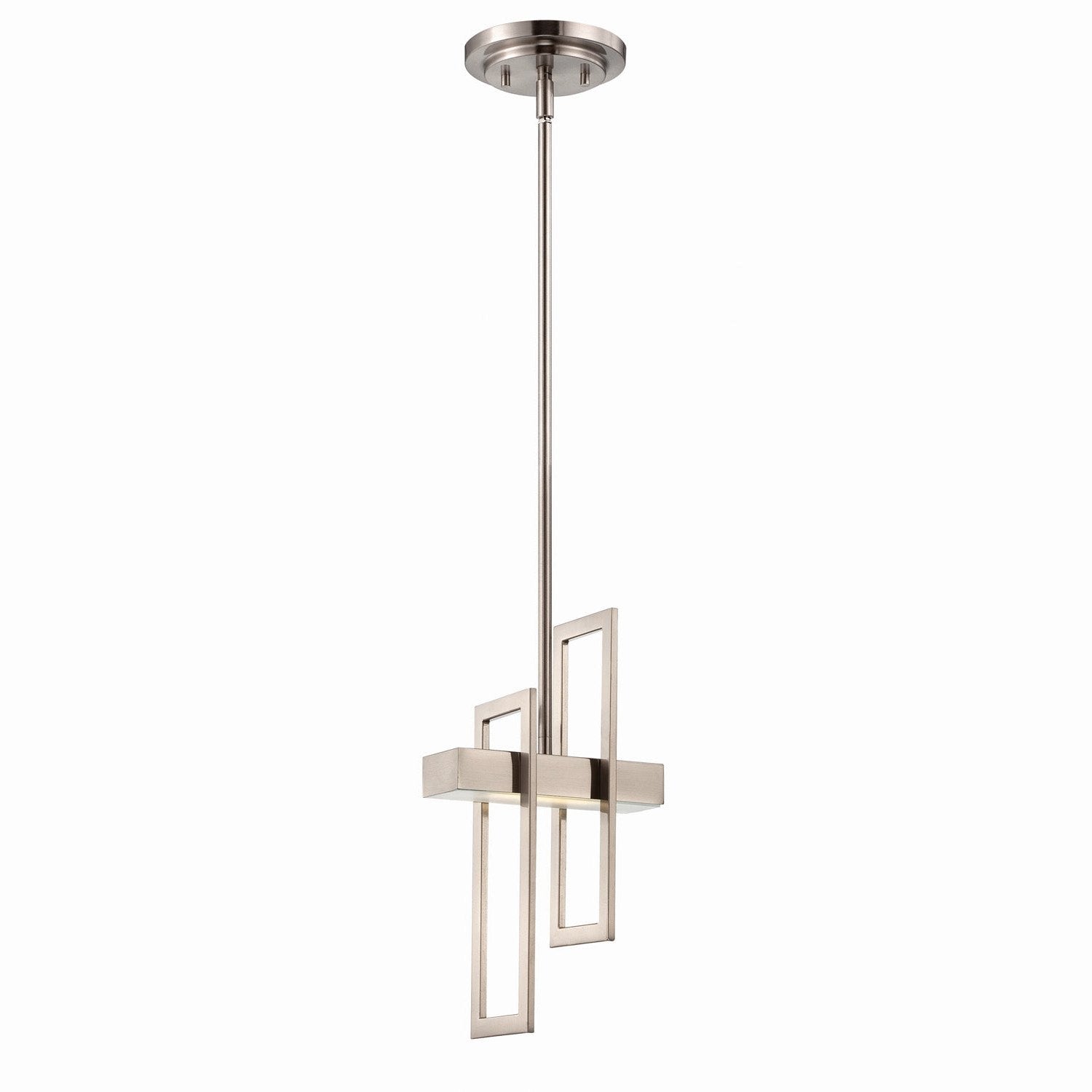 Nuvo Lighting - 62-106 - LED Pendant - Frame - Brushed Nickel