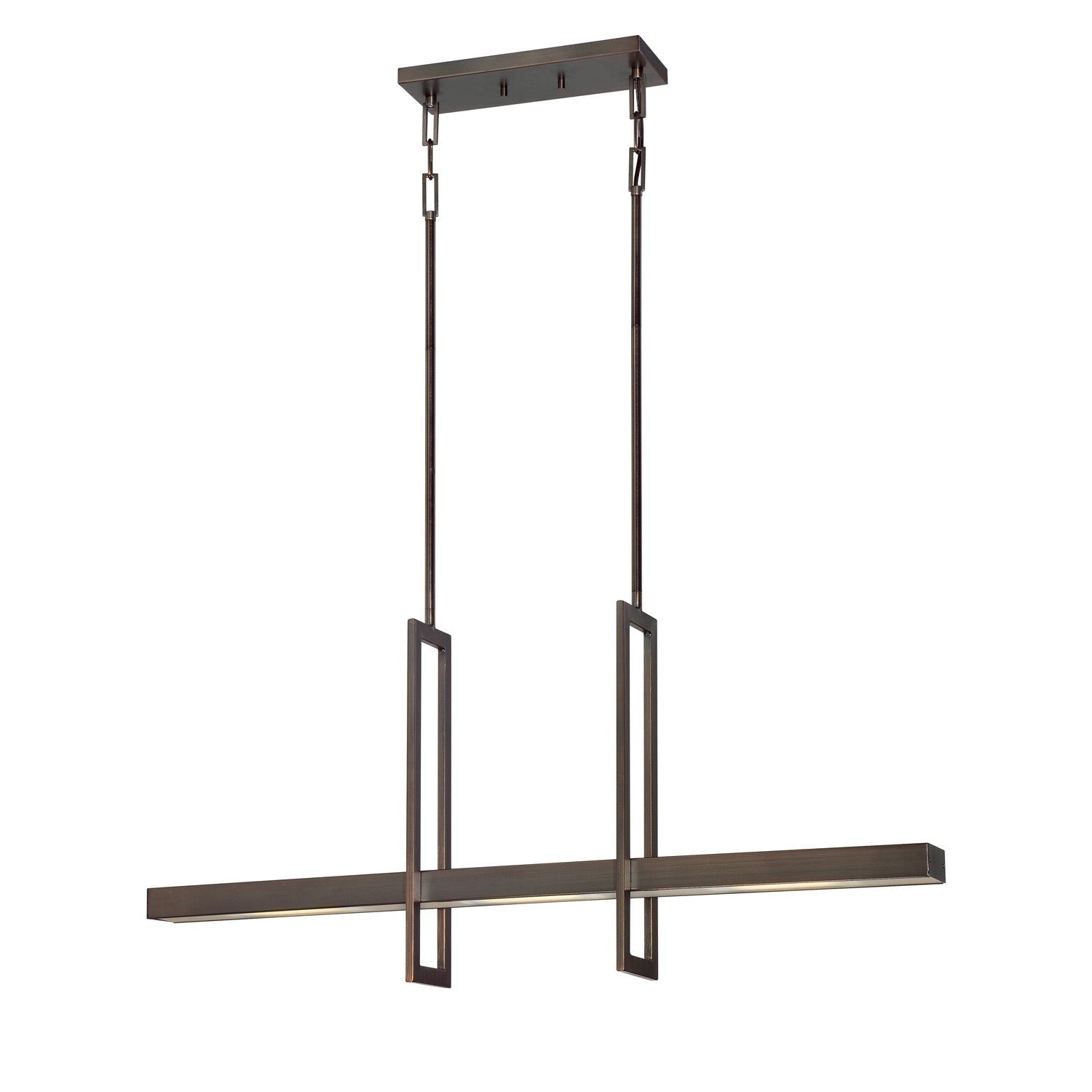 Nuvo Lighting - 62-116 - LED Island Pendant - Frame - Hazel Bronze