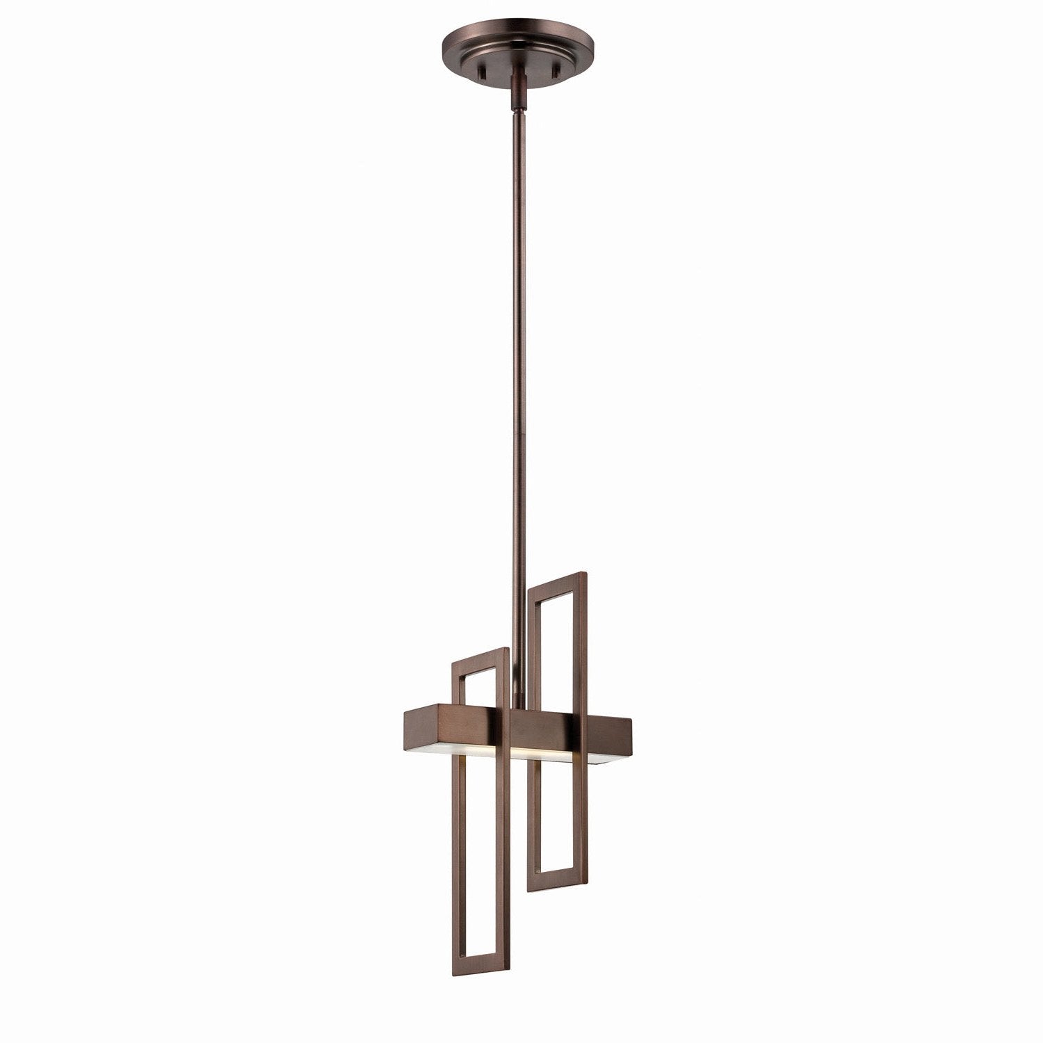 Nuvo Lighting - 62-126 - LED Pendant - Frame - Hazel Bronze