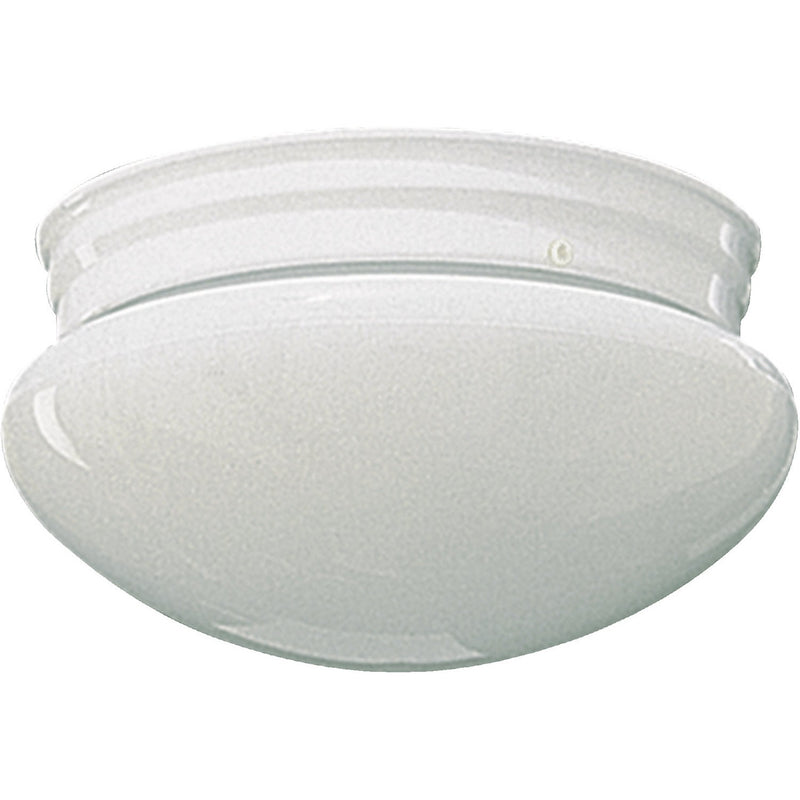 Quorum - 3015-6-6 - One Light Ceiling Mount - 3015 Plain Mushrooms - White