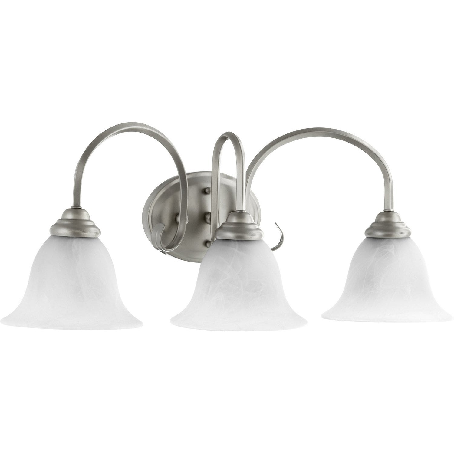 Quorum - 5110-3-64 - Three Light Vanity - Spencer - Classic Nickel