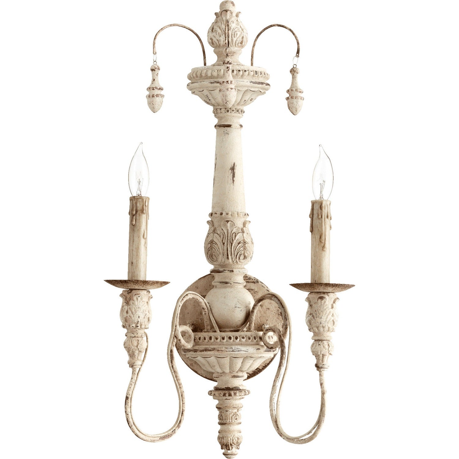 Quorum - 5506-2-70 - Two Light Wall Mount - Salento - Persian White