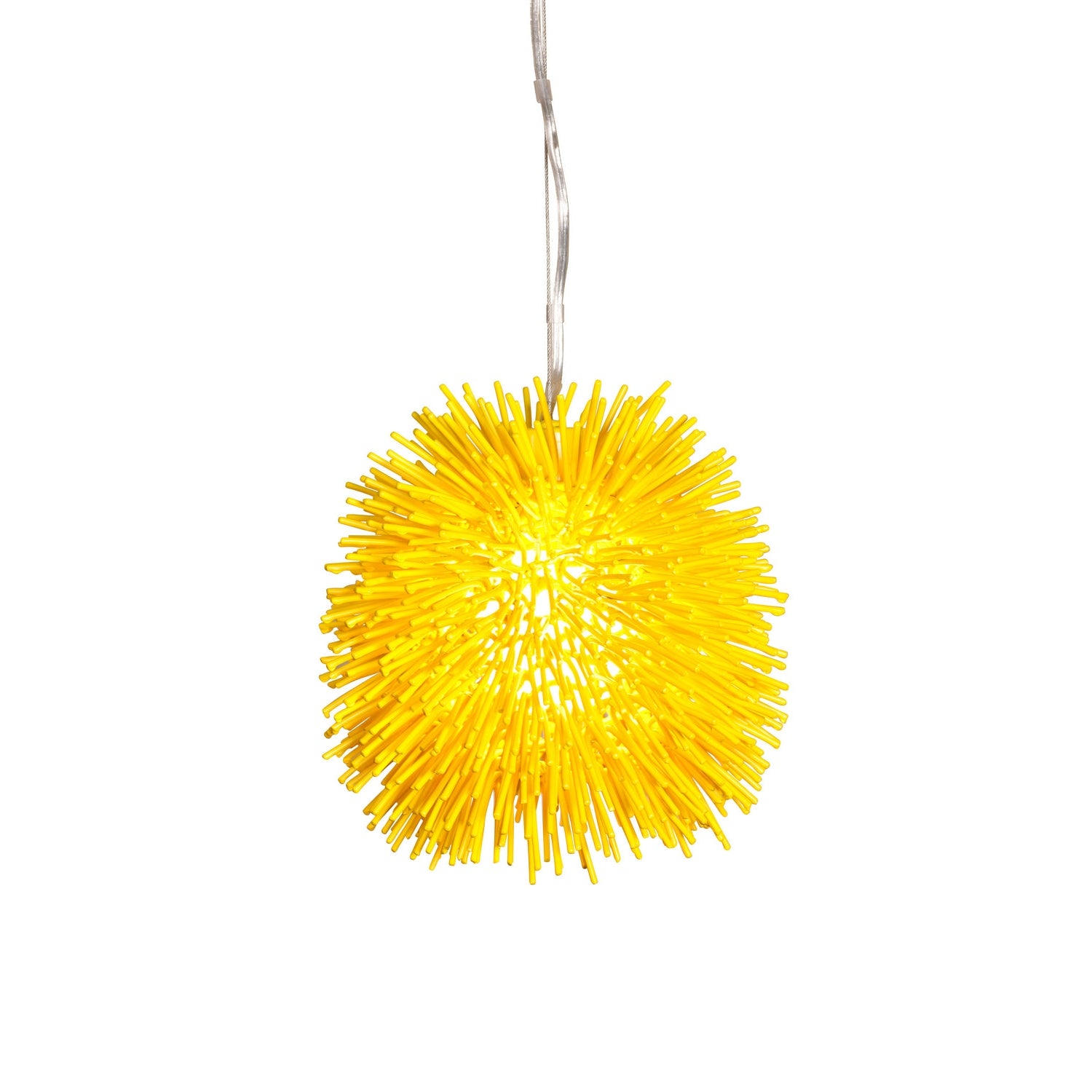 Varaluz - 169M01YE - One Light Mini Pendant - Urchin - Un-Mellow Yellow