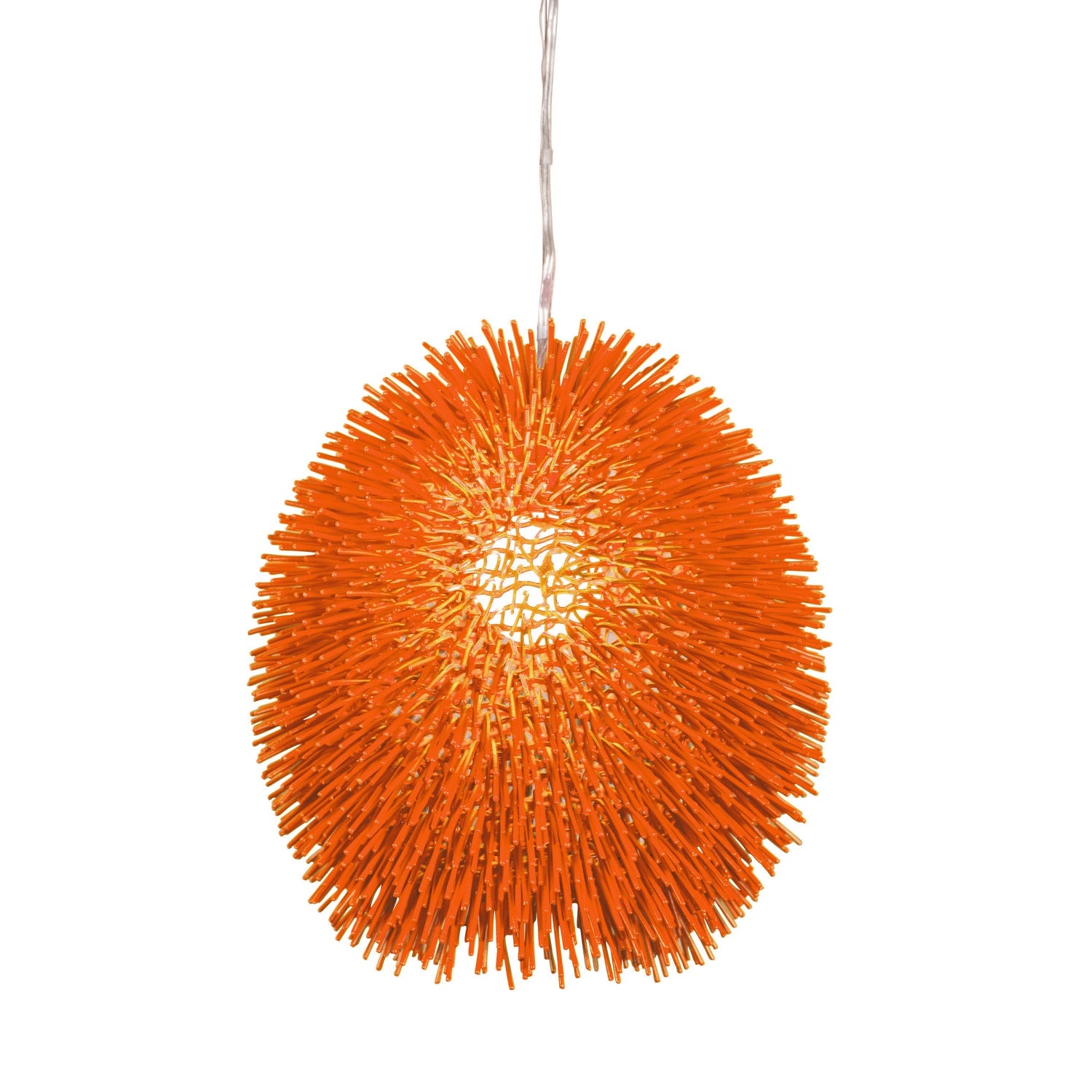 Varaluz - 169P01OR - One Light Pendant - Urchin - Electric Pumpkin