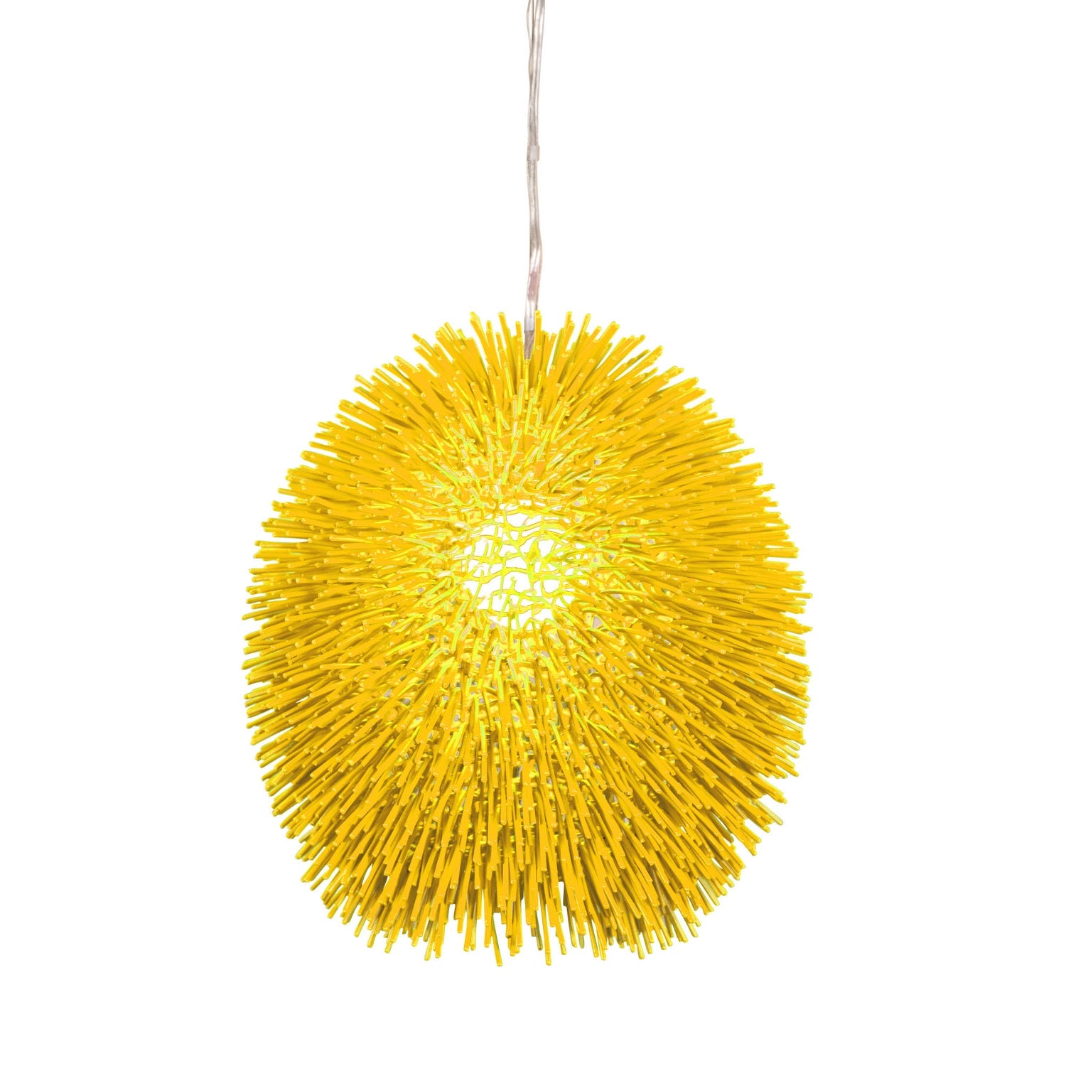 Varaluz - 169P01YE - One Light Pendant - Urchin - Un-Mellow Yellow