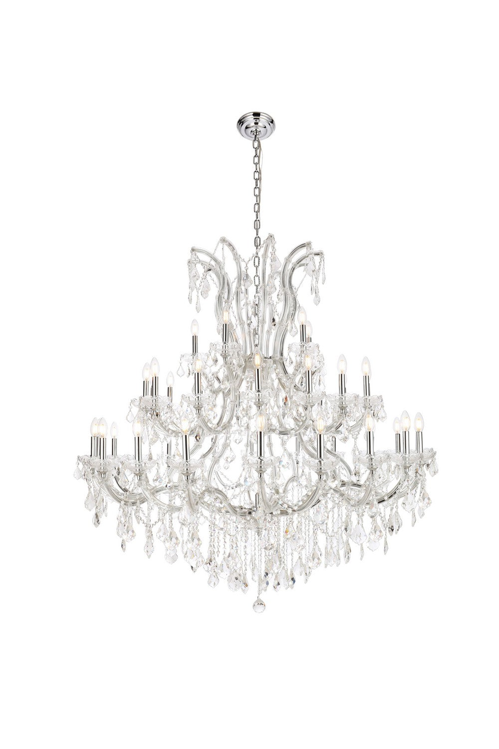 Elegant Lighting - 2800G52C/RC - 41 Light Chandelier - Maria Theresa - Chrome