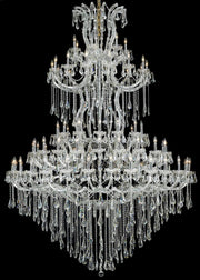 Elegant Lighting - 2801G96C/RC - 85 Light Chandelier - Maria Theresa - Chrome