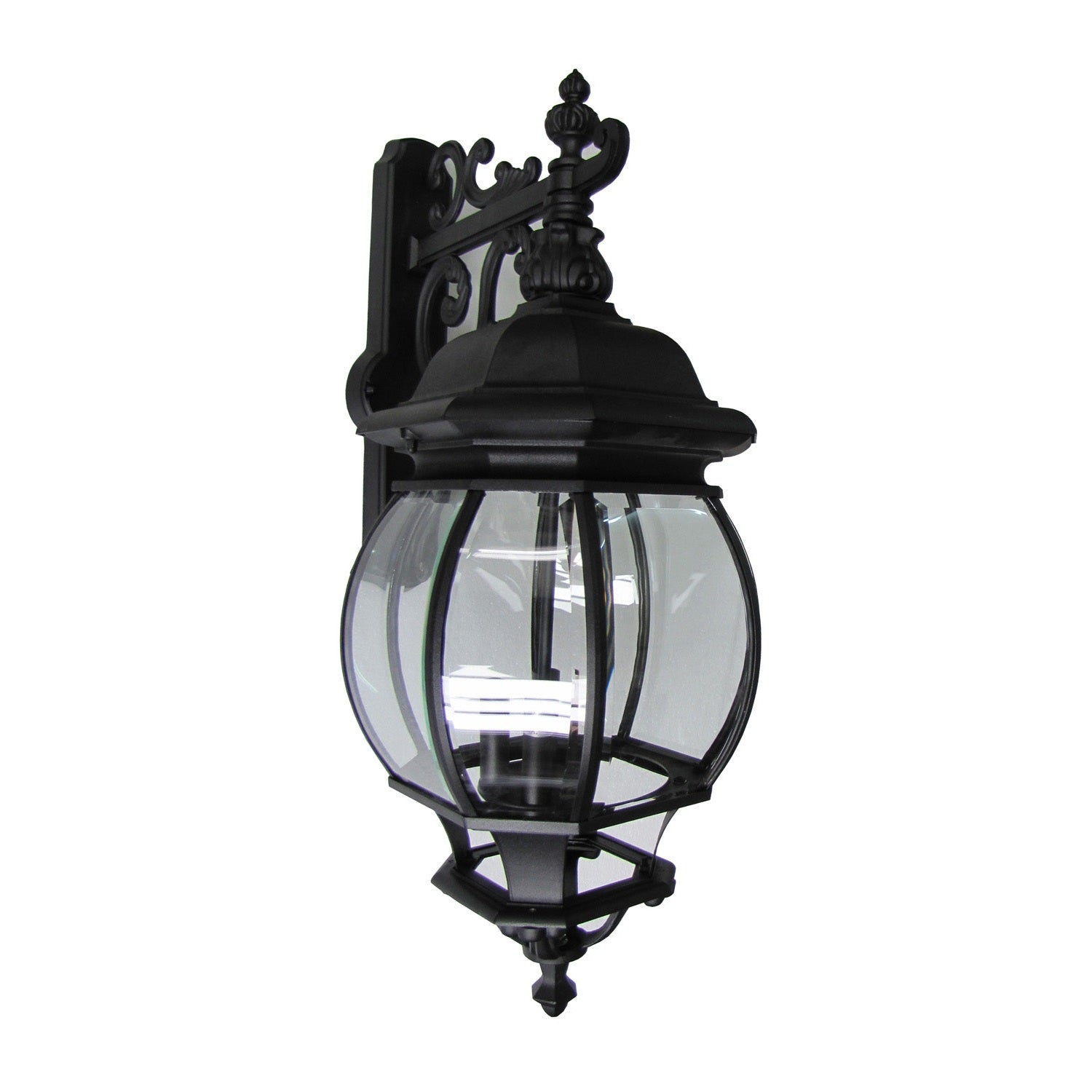 Artcraft - AC8491BK - Four Light Outdoor Wall Mount - Classico - Black