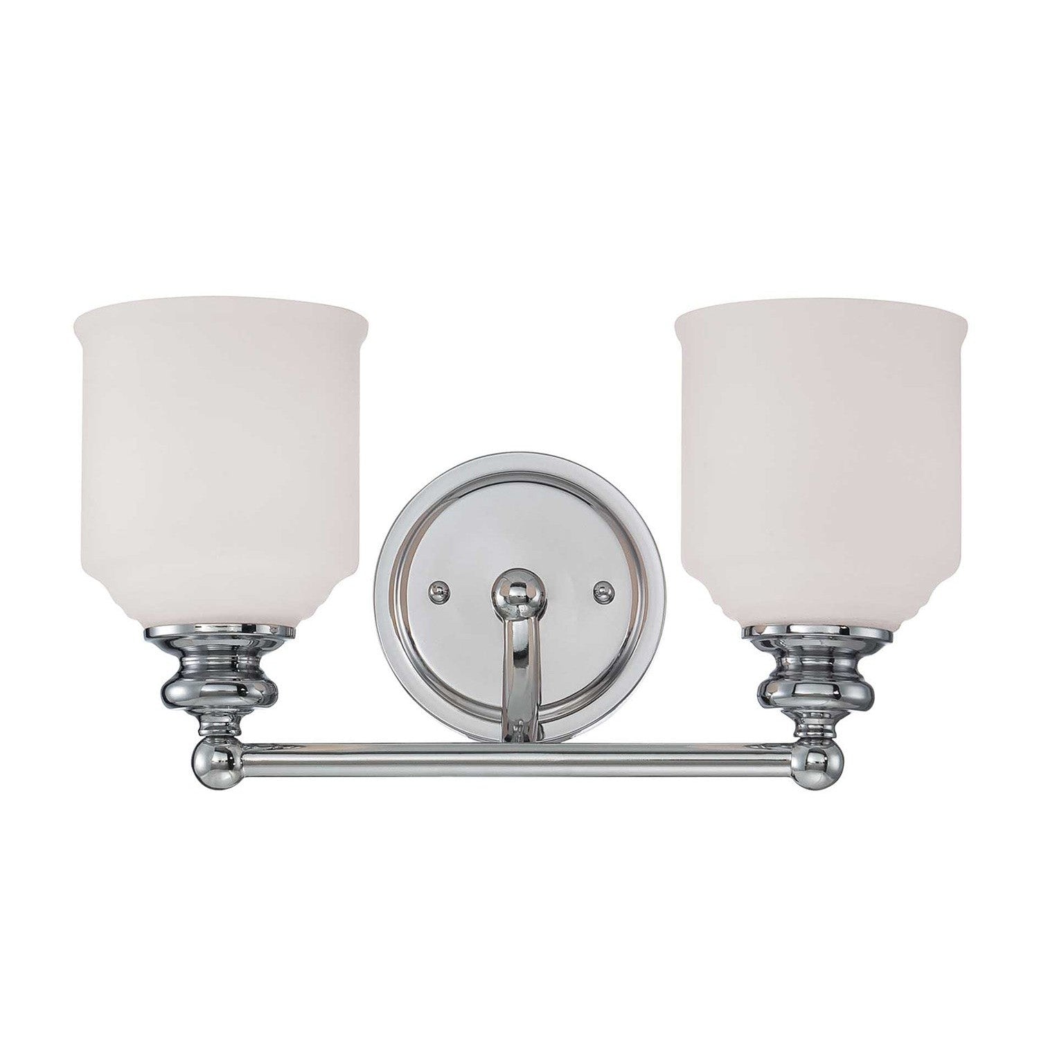 Savoy House - 8-6836-2-11 - Two Light Bath Bar - Melrose - Polished Chrome