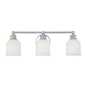 Savoy House - 8-6836-3-11 - Three Light Bath Bar - Melrose - Polished Chrome