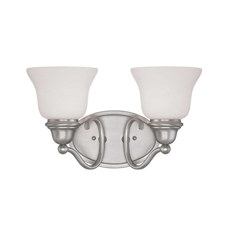 Savoy House - 8-6837-2-69 - Two Light Bath Bar - Yates - Pewter