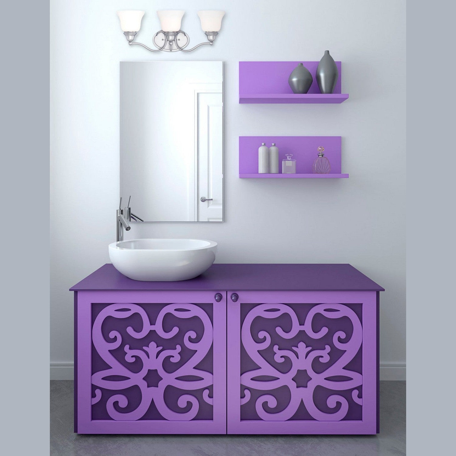 Savoy House - 8-6837-3-69 - Three Light Bath Bar - Yates - Pewter